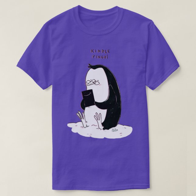Camiseta kindle pingu (Diseño del anverso)
