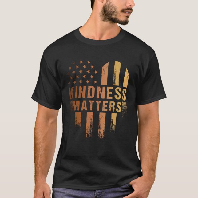 Camiseta Kindness Matters Anti Bullying Diversity Inclusion (Anverso)