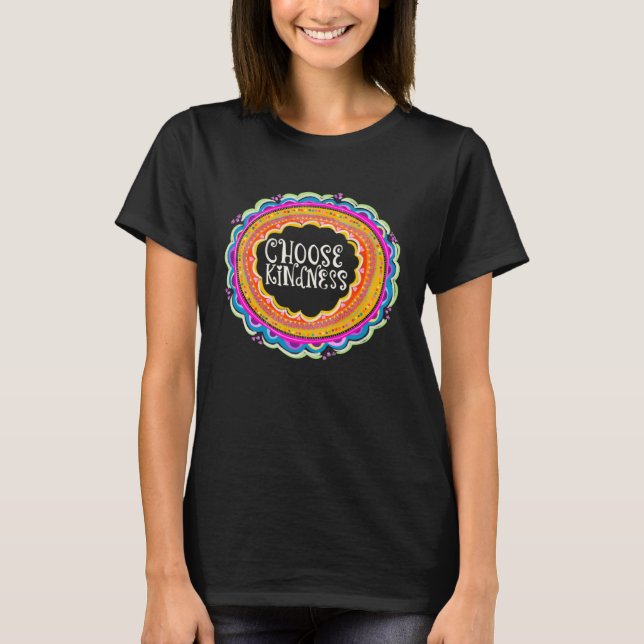 Camiseta Kindness Matters be Kind inspire and motivate wome (Anverso)