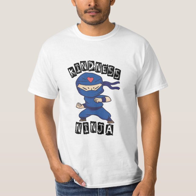 Camiseta Kindness Ninja, Fight against Bullying (Anverso)