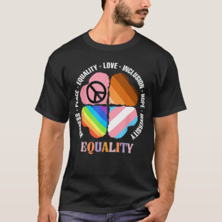 Camiseta Kindness Peace Equality Love Hope Diversity Human