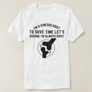 Camiseta Kinesiólogo4, Citas de Kinesiología