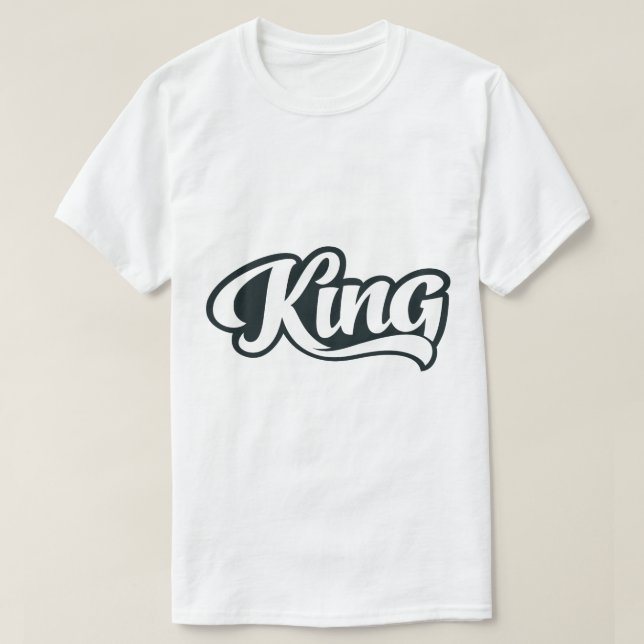 Camiseta king (Diseño del anverso)