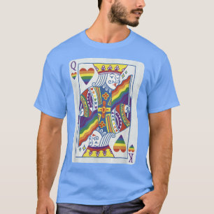 Camiseta King and Queen - Graciosa tarjeta de póker LGBTQ