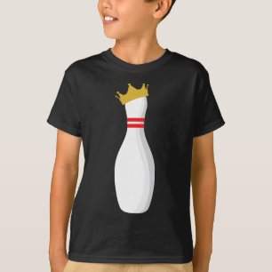 Camiseta King Bowling Pin Graciosos Paros Gráficos Y Turkey