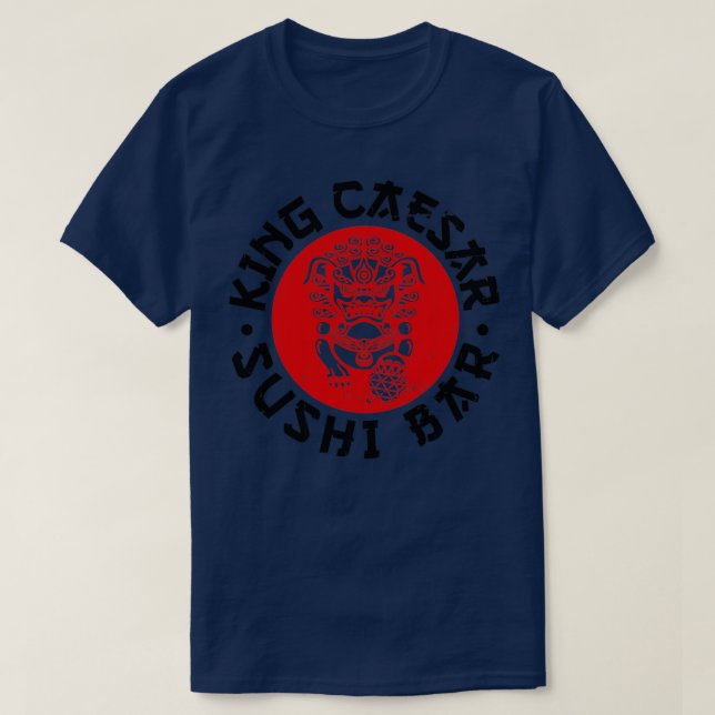CAMISETA KING CAESAR SUSHI BAR (Diseño del anverso)