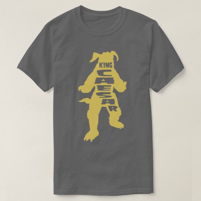 CAMISETA KING CAESAR TEXTO SILO 1 (Diseño del anverso)