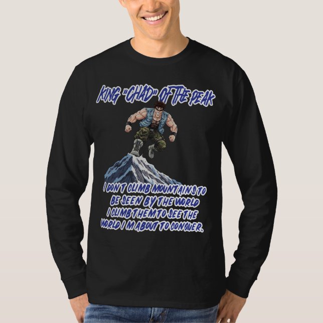 CAMISETA KING ‘CHAD’ OF THE PEAK” (Anverso)
