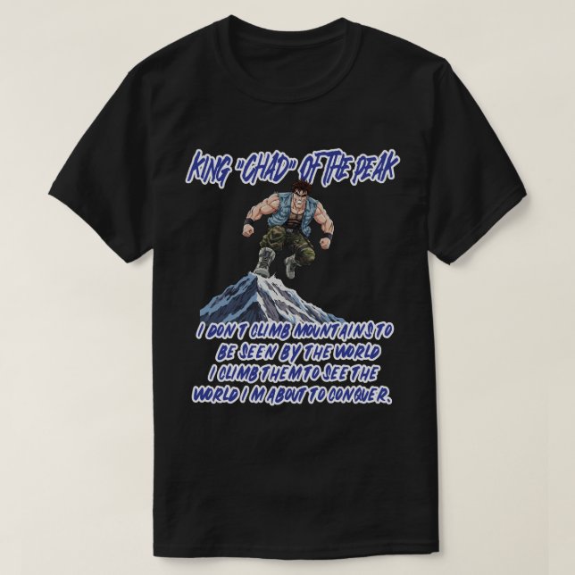 CAMISETA KING ‘CHAD’ OF THE PEAK” (Diseño del anverso)