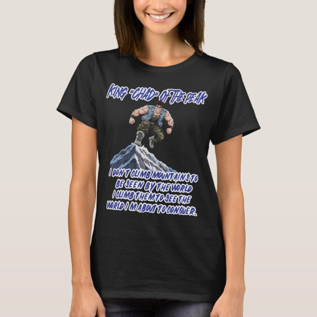 CAMISETA KING ‘CHAD’ OF THE PEAK” (Anverso)