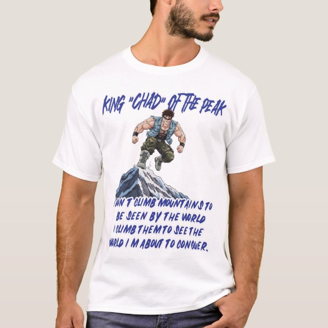 CAMISETA KING ‘CHAD’ OF THE PEAK” (Anverso)