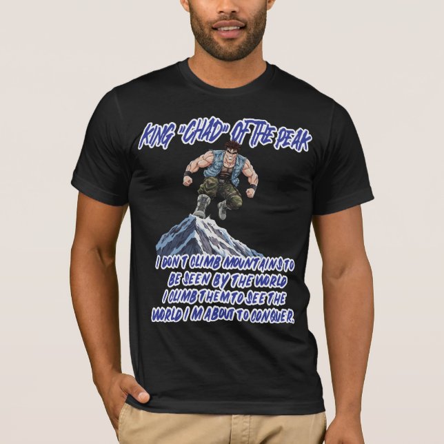 CAMISETA KING ‘CHAD’ OF THE PEAK” (Anverso)
