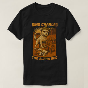 Camiseta King Charles El Perro Alfa newlu perro re