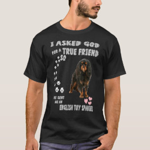 Camiseta King Charles Spaniel Dog Mom Dad Imprimir juguete 