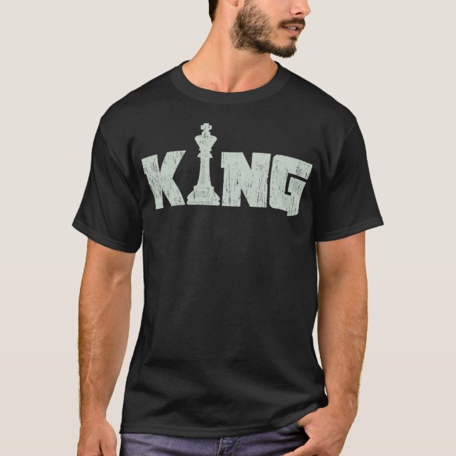 Camiseta King Chess Gift Christmas Birthday betting adventu (Anverso)