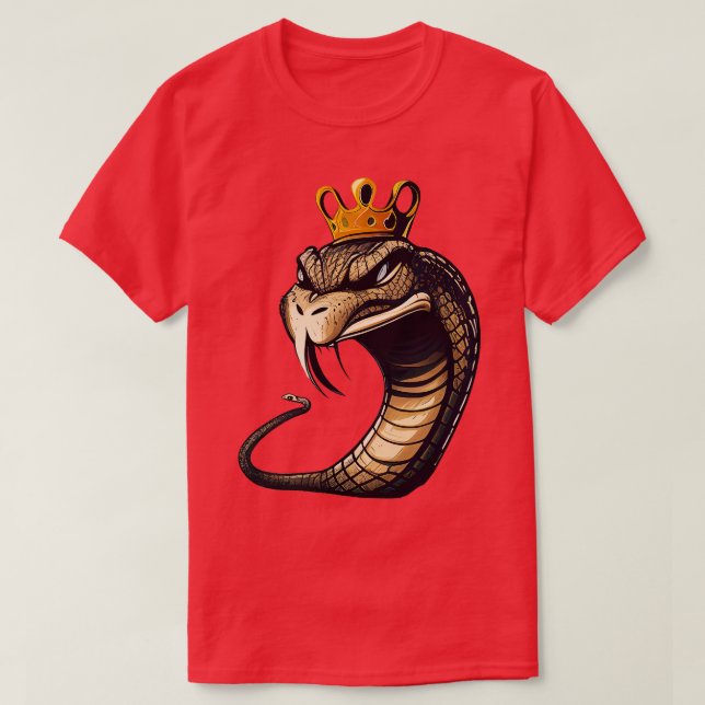 Camiseta King cobra 1 (Diseño del anverso)
