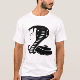 Camiseta King Cobra Black Design T-Shirt