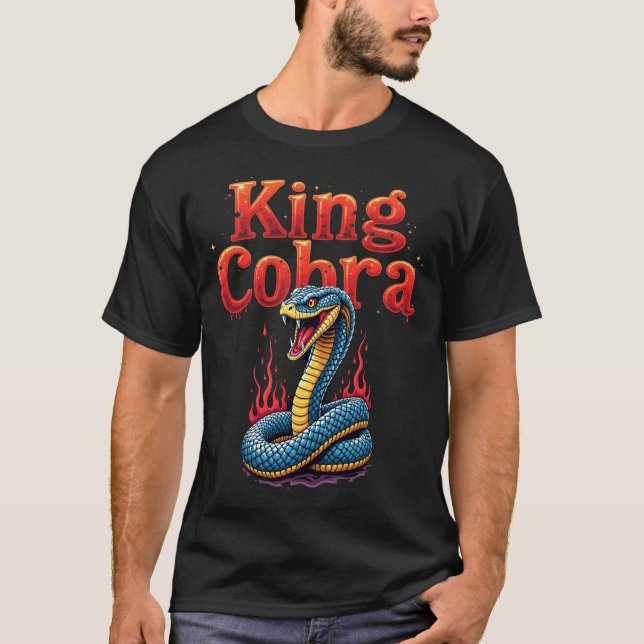 Camiseta King Cobra Snake Strike Tee (Anverso)