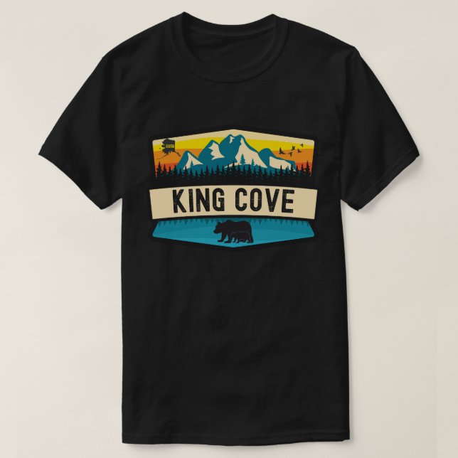 Camiseta King Cove, Alaska (Diseño del anverso)
