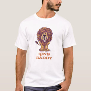 Camiseta King Daddy Cute Lion T-Shirt