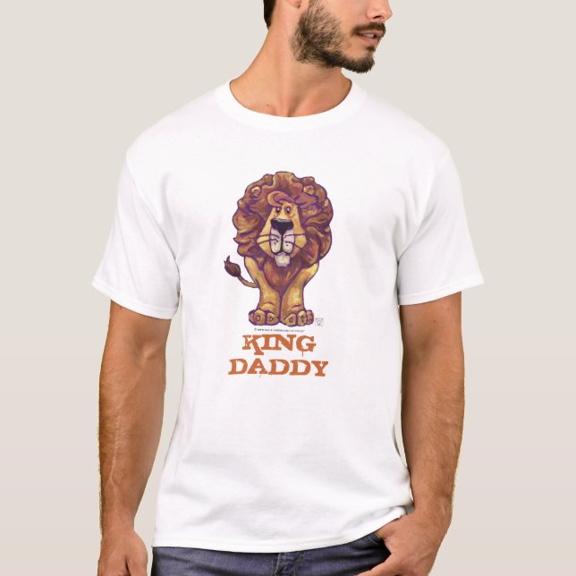 Camiseta King Daddy Cute Lion T-Shirt (Anverso)