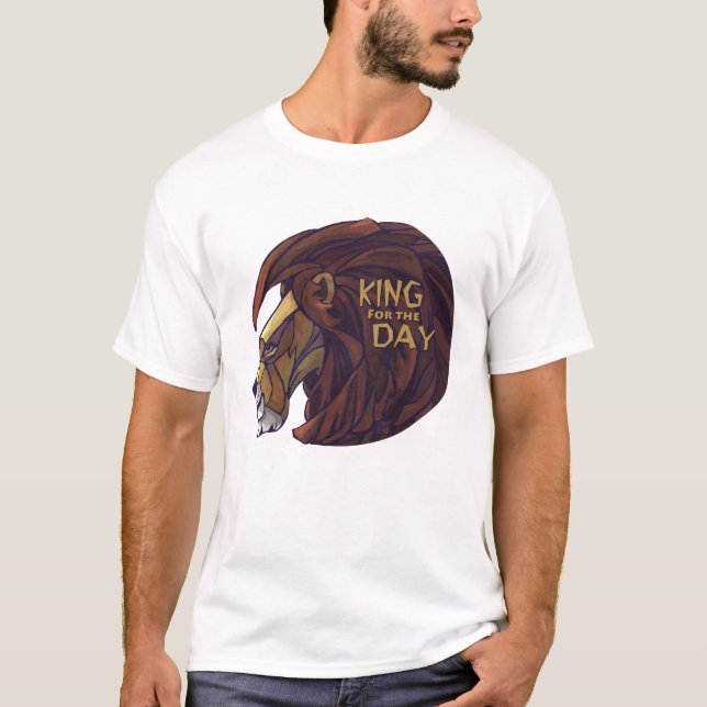 Camiseta King for the Day Men's Light T-Shirt (Anverso)