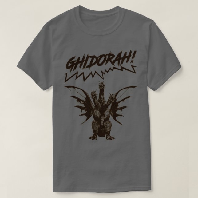 CAMISETA KING GHIDORAH GRAN NOMBRE (Diseño del anverso)