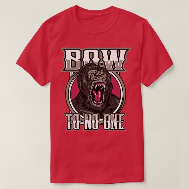 CAMISETA KING GORILLA (Diseño del anverso)