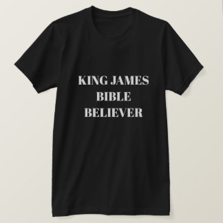 Camiseta King James Bible Belier Ministry Black