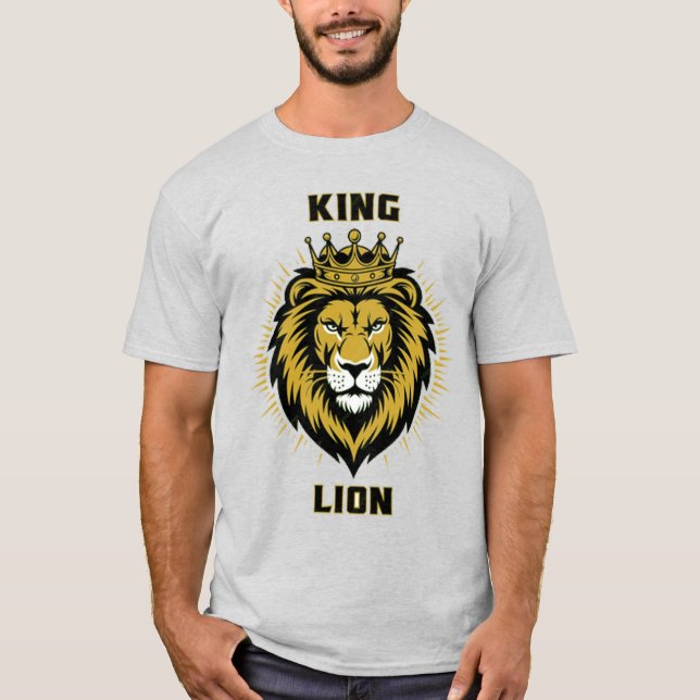 CAMISETA KING LION (Anverso)