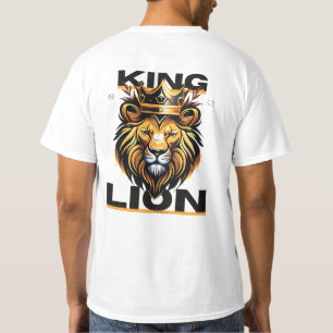 Camiseta King Lion: Estilo audaz para los valiente