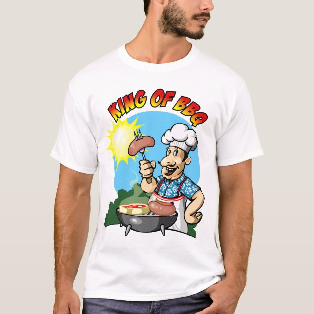 Camiseta king of BBQ (Anverso)