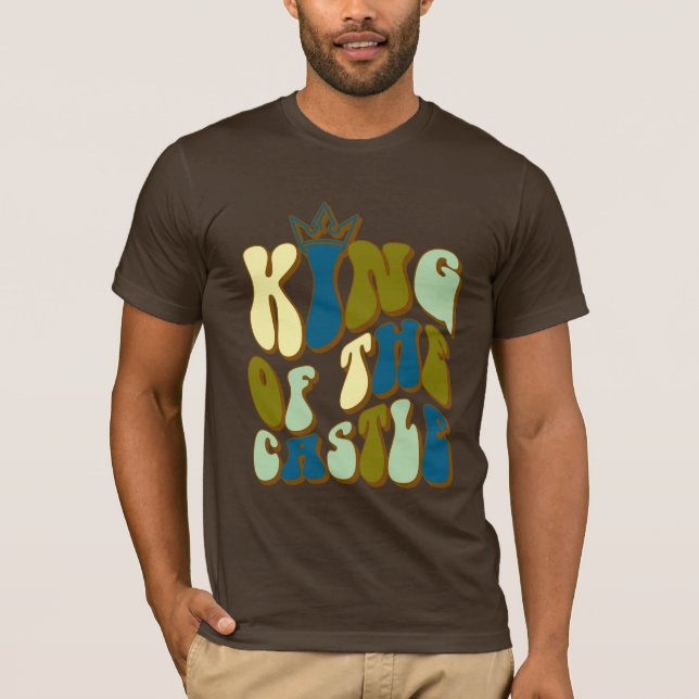 Camiseta King of the Castle Dad  (Anverso)