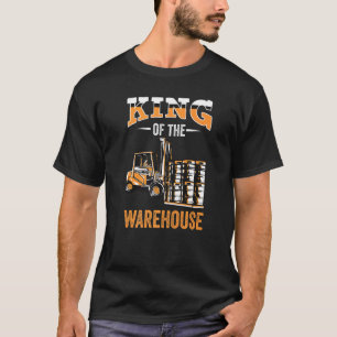 Camiseta King of the wareoperadora carretilla elevadora