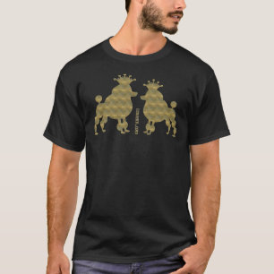 Camiseta King Poodle Pair King Poodle Gold Fed