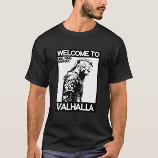 CAMISETA KING RAGNAR LOTHBROK - BIENVENIDOS A VALHALLA - VI