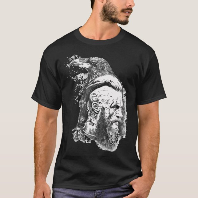Camiseta KING RAGNAR LOTHBROK - VIKINGS Premium T-Shirt (Anverso)