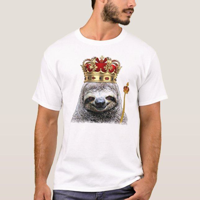 Camiseta King sloth T-shirt (Anverso)
