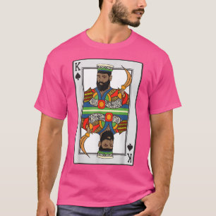 Camiseta King Spades Tarjeta afroamericana Halloween T-shir