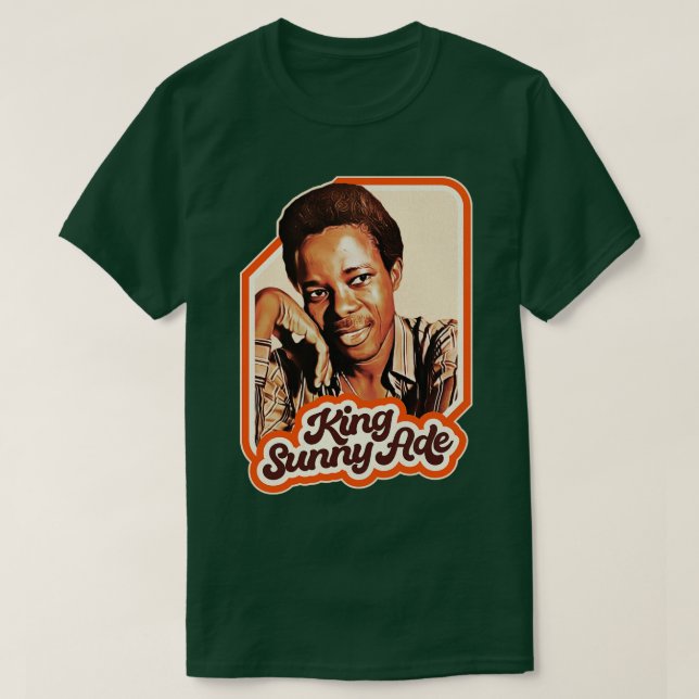 Camiseta King Sunny Ade (Diseño del anverso)