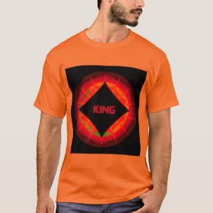 Camiseta KING Texto Crear texto propio Guapo