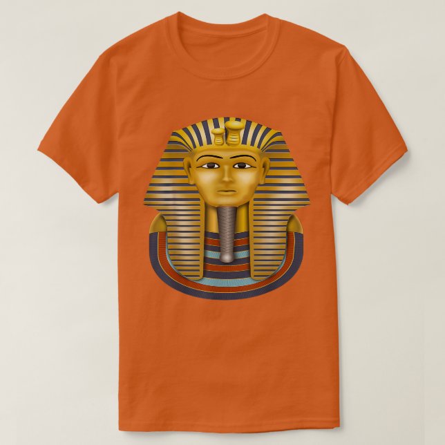 Camiseta King Tut Tutankhamun Gold Mask Egyptian Ancient Go (Diseño del anverso)
