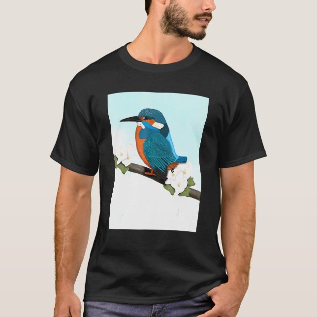 Camiseta Kingfisher Bird Birder Bird Birdwatcher Biólogo (Anverso)