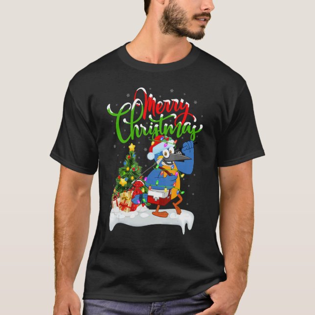 Camiseta Kingfisher Bird   Xmas Decorations Kingfisher Chri (Anverso)