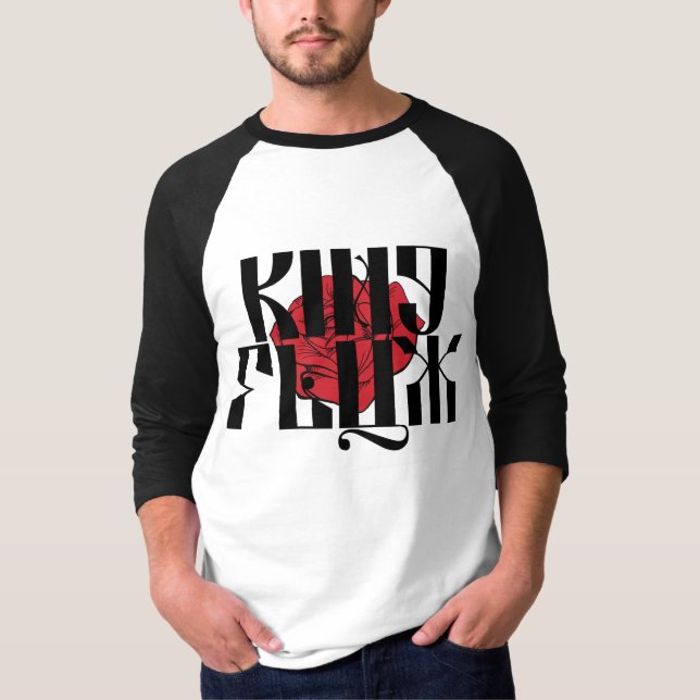 Camiseta KingFluxRose (Anverso)