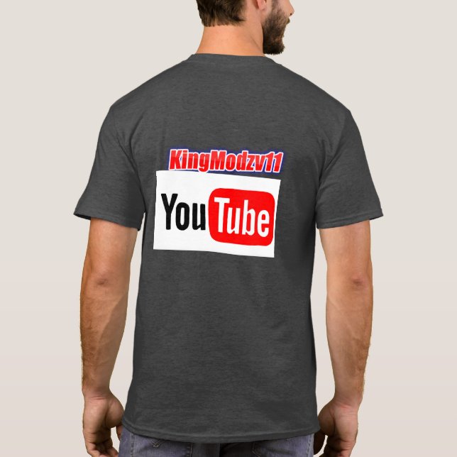 Camiseta KingModzv11 youtube (Reverso)