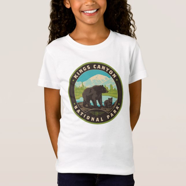 Camiseta Kings Canyon National Parks (Anverso)