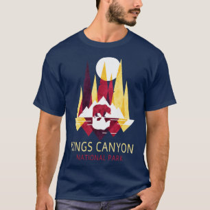 Camiseta Kings Canyon US National Park California Backpacki