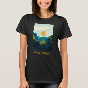 Camiseta Kings Canyon US National Park California Estados U