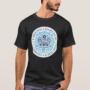 Camiseta Kings Coronation 2023 Merchandise Welsh Emblem